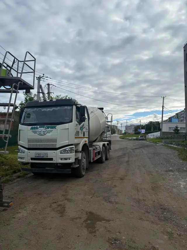 Автобетоносмеситель и бетононасос ДальБетонСервис в Хабаровске