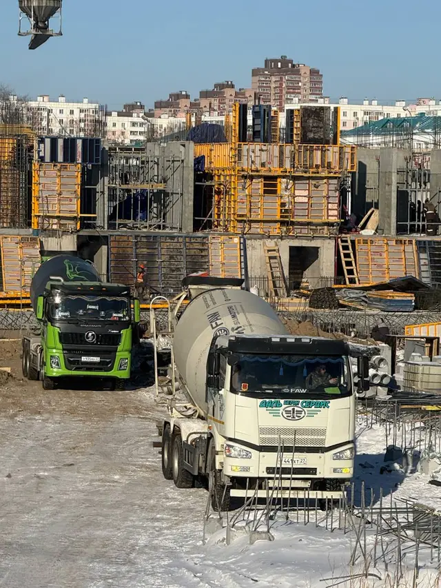 Автобетоносмеситель и бетононасос ДальБетонСервис в Хабаровске