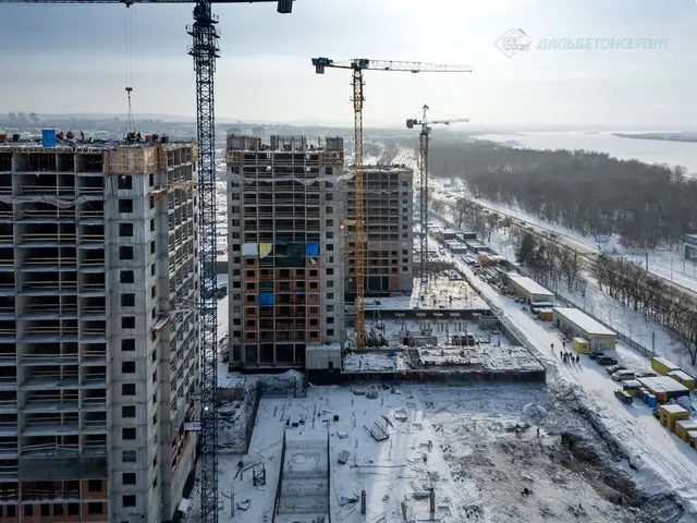 Поставка товарного бетона на ЖК «Экополис» в Хабаровске — ДальБетонСервис