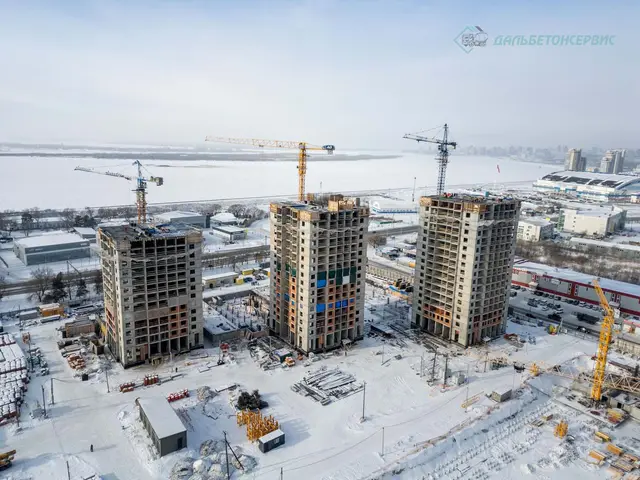 Поставка товарного бетона на ЖК «Экополис» в Хабаровске — ДальБетонСервис
